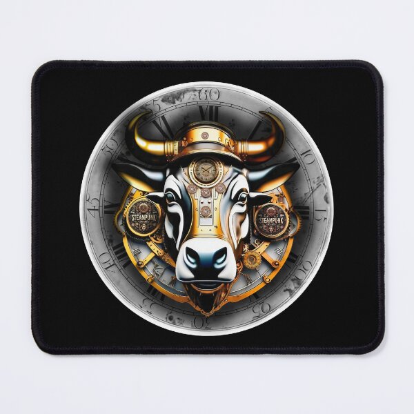 Item preview, Steampunk retro style Bull designed and sold by Drone-tees.