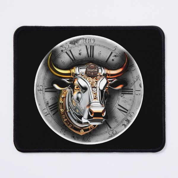 Item preview, Steampunk retro style Bull designed and sold by Drone-tees.