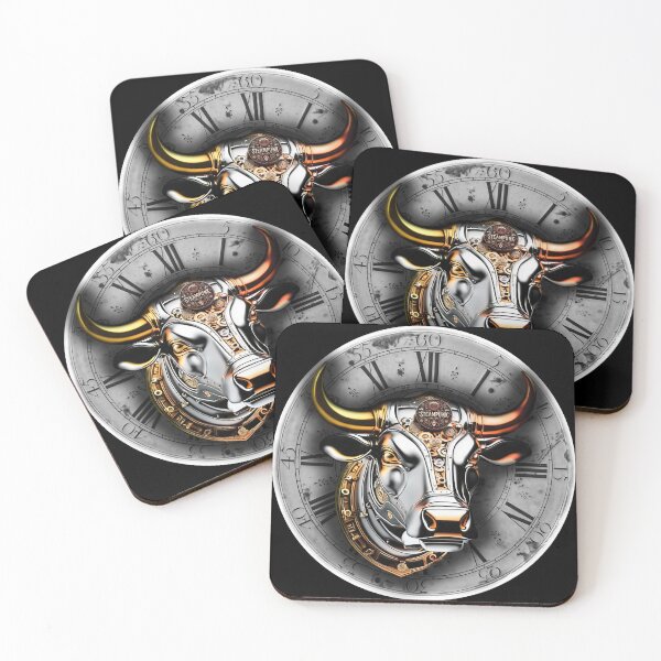 Item preview, Steampunk retro style Bull designed and sold by Drone-tees.