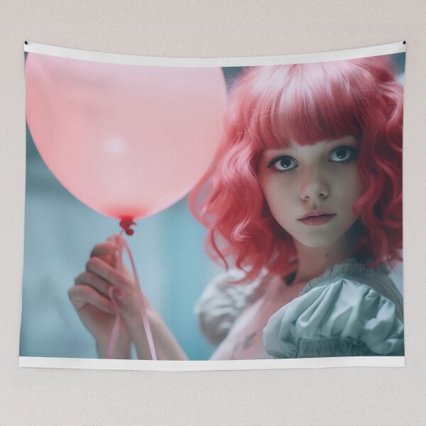 Item preview, Whimsical Gaze with Balloon designed and sold by anytka.