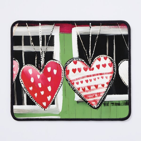 Item preview, Mystical Windows of Love: Celebrate Valentine’s Day with Playful Whimsical Hearts and Cheerful Vibes designed and sold by OlfactoART Studio.