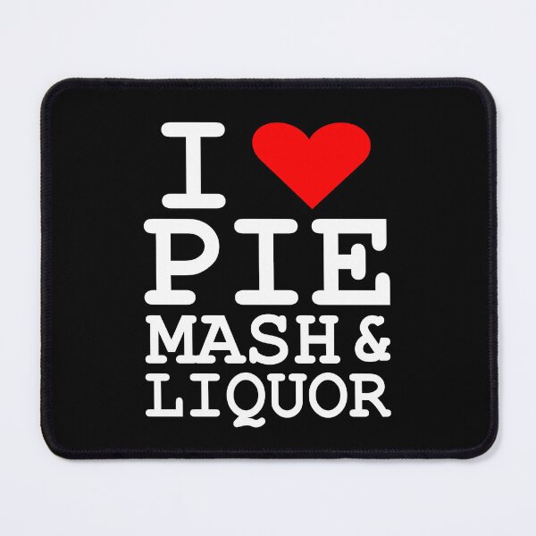 Item preview, I Love Traditional London Pie, Mash & Liquor V2a designed and sold by RetrospectUK.