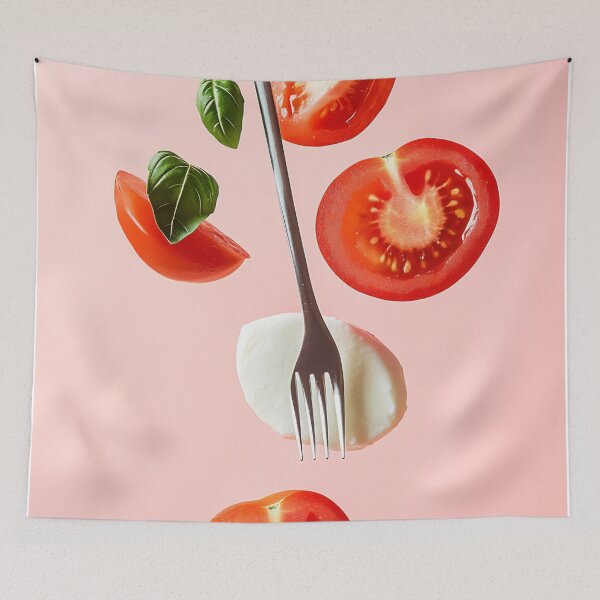Item preview, Basil and tomato salad designed and sold by anytka.