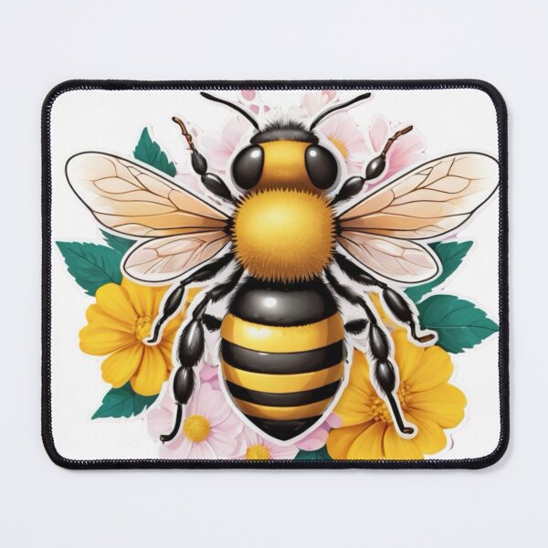 Item preview, Little bee stickers designed and sold by CreaArtStudio.