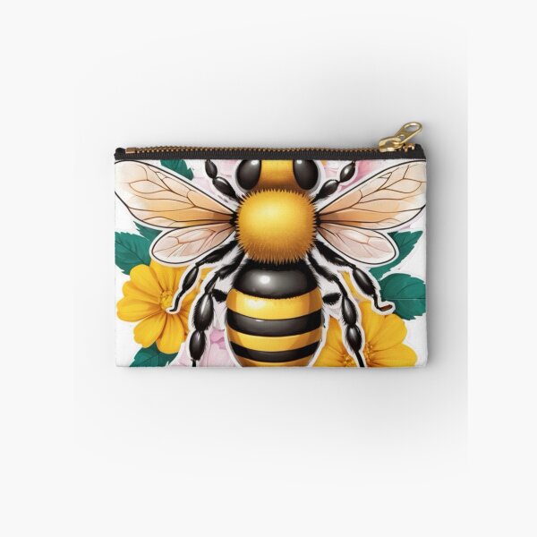 Item preview, Little bee stickers designed and sold by CreaArtStudio.