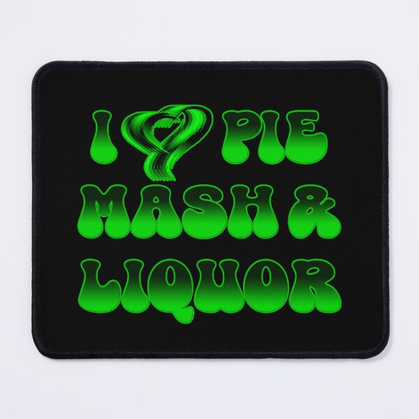 Item preview, I Love Traditional London Pie, Mash & Liquor V16a designed and sold by RetrospectUK.