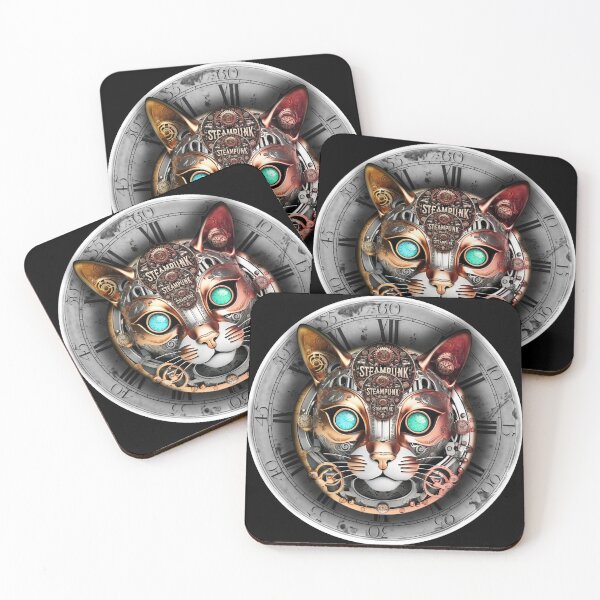 Item preview, Steampunk retro style Cat designed and sold by Drone-tees.