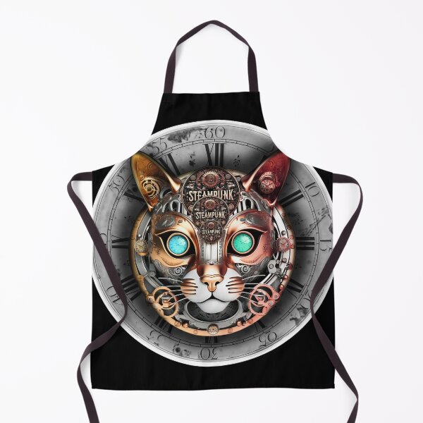 Item preview, Steampunk retro style Cat designed and sold by Drone-tees.