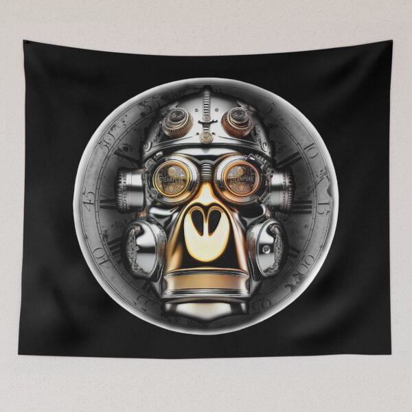 Item preview, Steampunk retro style Gorilla designed and sold by Drone-tees.