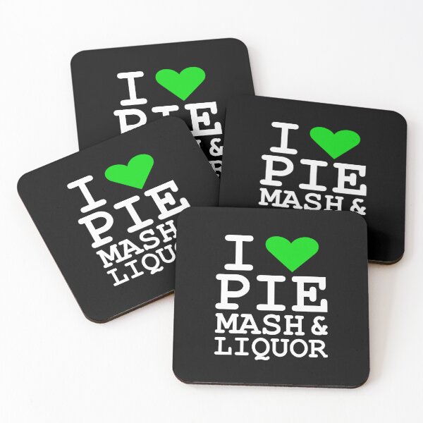 Item preview, I Love Traditional London Pie, Mash & Liquor V2b designed and sold by RetrospectUK.