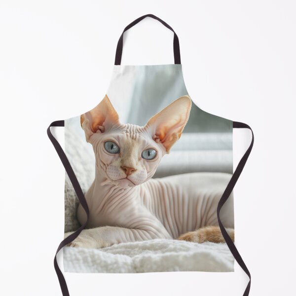 Item preview, Sphynx cat lounging indoors designed and sold by anytka.