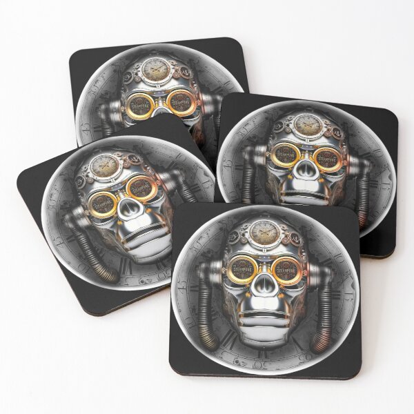 Item preview, Steampunk retro style Gorilla designed and sold by Drone-tees.