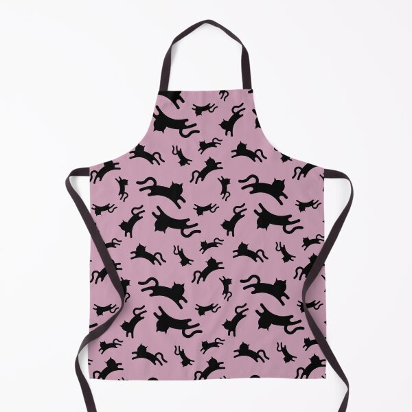 Artikelvorschau, Dreibeinige Katzen (Schwarz auf Pink) entworfen und verkauft von Smol Poro.