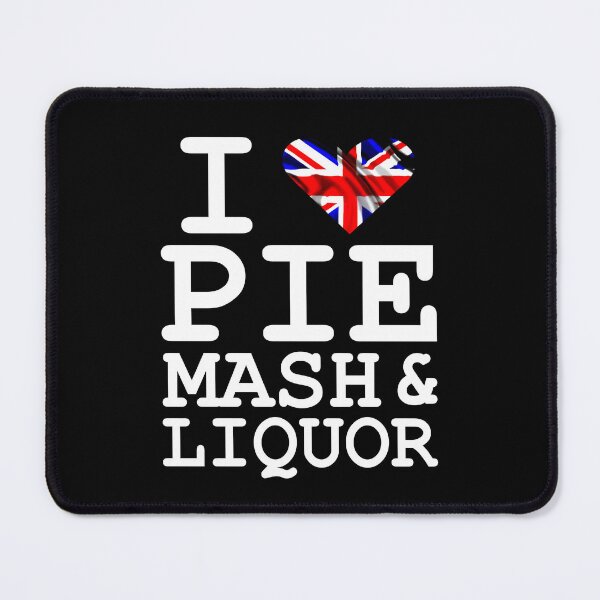 Item preview, I Love Traditional London Pie, Mash & Liquor V2c designed and sold by RetrospectUK.