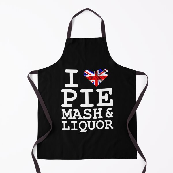 Item preview, I Love Traditional London Pie, Mash & Liquor V2c designed and sold by RetrospectUK.