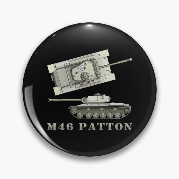 Item preview, M46 Patton American Tanks Diagrams designed and sold by MilitaryMart.