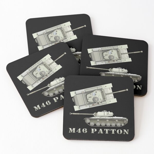 Item preview, M46 Patton American Tanks Diagrams designed and sold by MilitaryMart.