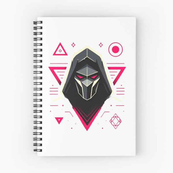 Artikelvorschau,  Mysteriöser Maskierter Krieger – Cyberpunk Sticker entworfen und verkauft von BrightNook.