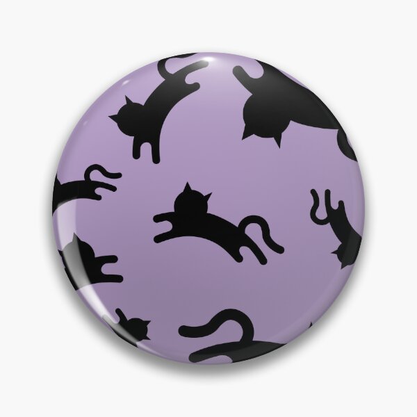 Item preview, Three-Legged Cats (Black on Purple) designed and sold by Smol Poro.