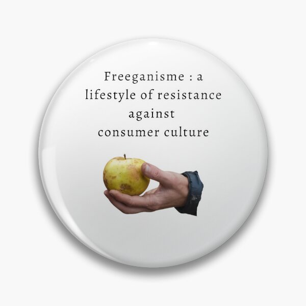 Item preview, Freeganism - Save food save planet. Lifestyle designed and sold by GGtiger.
