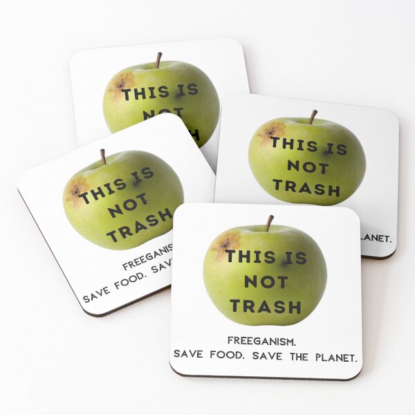 Item preview, Freeganism - Save food save planet. Lifestyle designed and sold by GGtiger.