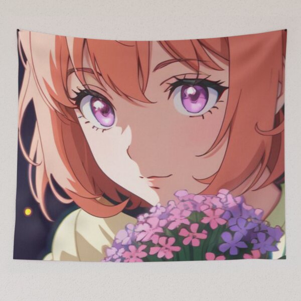 Item preview, Anime Flower Girl  designed and sold by FlowerFairyAngel.