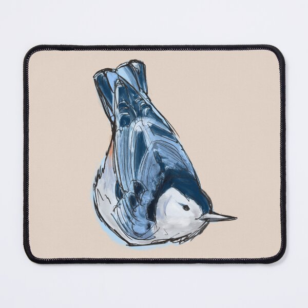 Item preview, White-Breasted Nuthatch designed and sold by unicornlasercat.