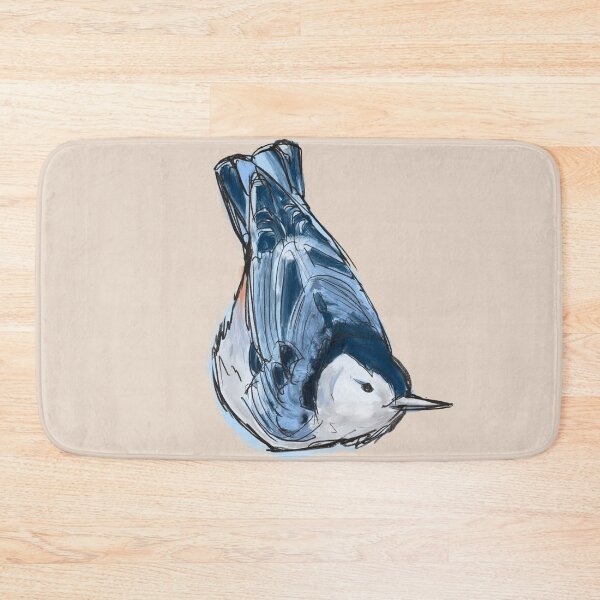 Item preview, White-Breasted Nuthatch designed and sold by unicornlasercat.