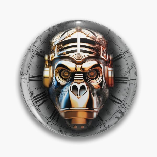 Item preview, Steampunk retro style Gorilla designed and sold by Drone-tees.