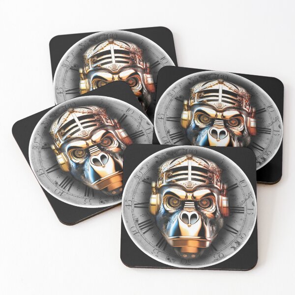 Item preview, Steampunk retro style Gorilla designed and sold by Drone-tees.