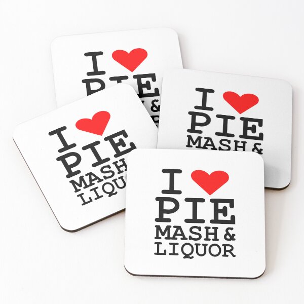 Item preview, I Love Traditional London Pie, Mash & Liquor V2d designed and sold by RetrospectUK.