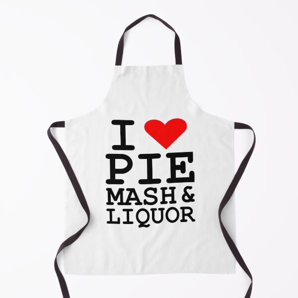 Item preview, I Love Traditional London Pie, Mash & Liquor V2d designed and sold by RetrospectUK.