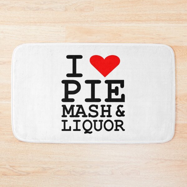 Item preview, I Love Traditional London Pie, Mash & Liquor V2d designed and sold by RetrospectUK.