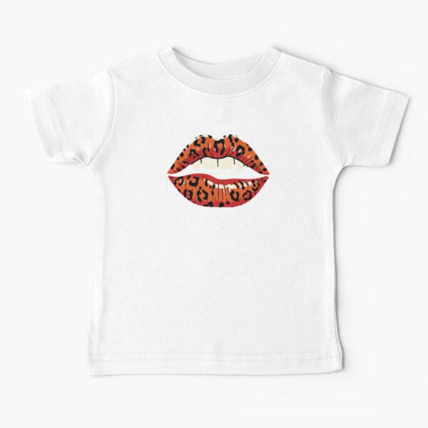 Item preview, Vampire leopard print lips designed and sold by Tw1nsAIArt.
