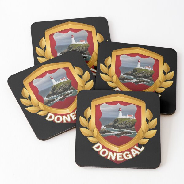 Item preview, Donegal County Donegal Ireland Shield Badge designed and sold by OliDesigns.