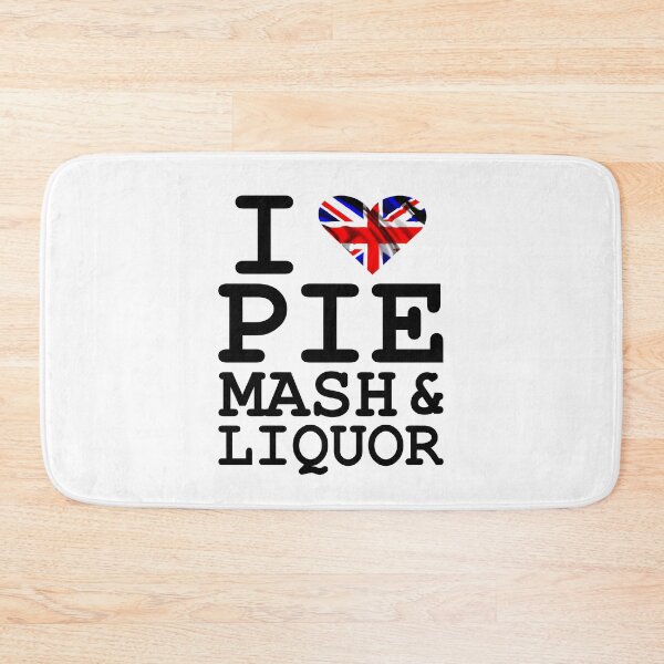 Item preview, I Love Traditional London Pie, Mash & Liquor V2f designed and sold by RetrospectUK.