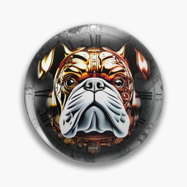 Item preview, Steampunk retro style Bulldog designed and sold by Drone-tees.