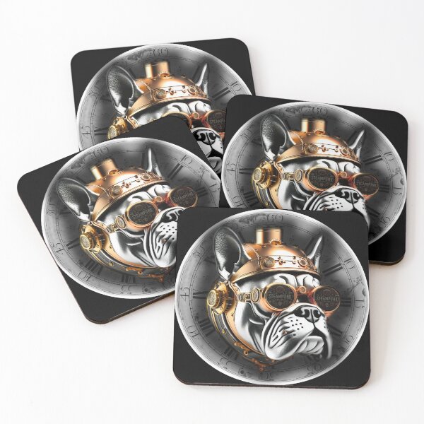 Item preview, Steampunk retro style Bulldog designed and sold by Drone-tees.