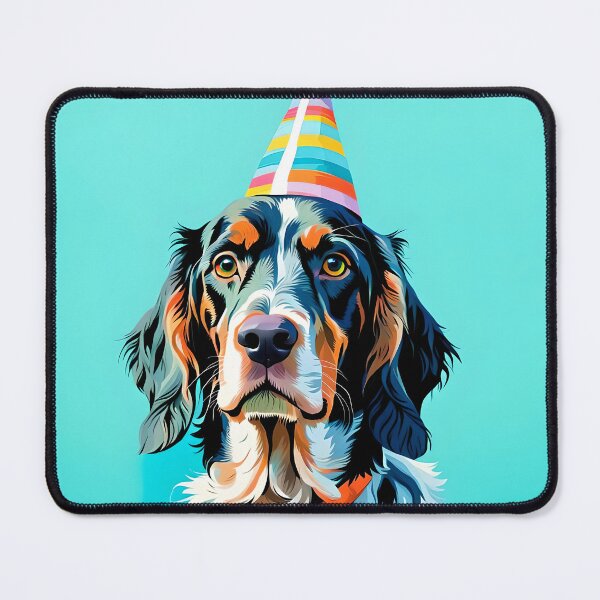 Item preview, English Setter Birthday Portrait designed and sold by Bow Wow Pop Art.