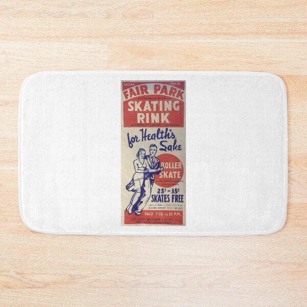 Item preview, Fair Park Skating Rink Dallas Texas Roller Skating Rink Sticker Decal Label designed and sold by tislord.