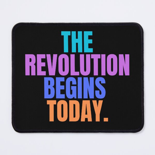 Item preview, The Revolution Begins Today. designed and sold by inkubatur.