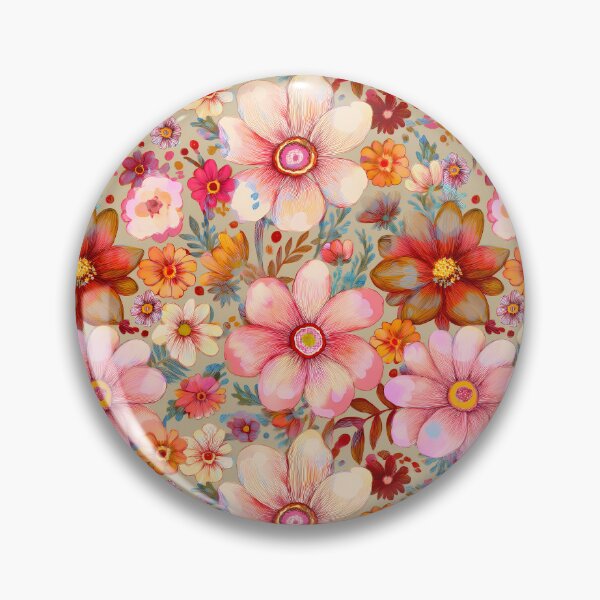 Item preview, Whimsical floral bloomscape  designed and sold by Clara Fruggeri.