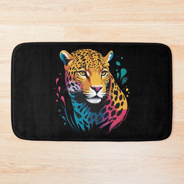 Item preview, Colorful Jaguar Head designed and sold by TMBTM.