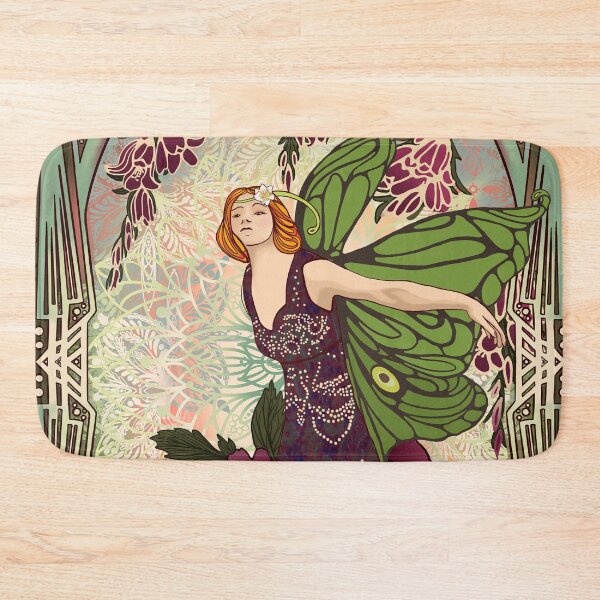 Item preview, Art Nouveau Fairy designed and sold by awanderingsoul.