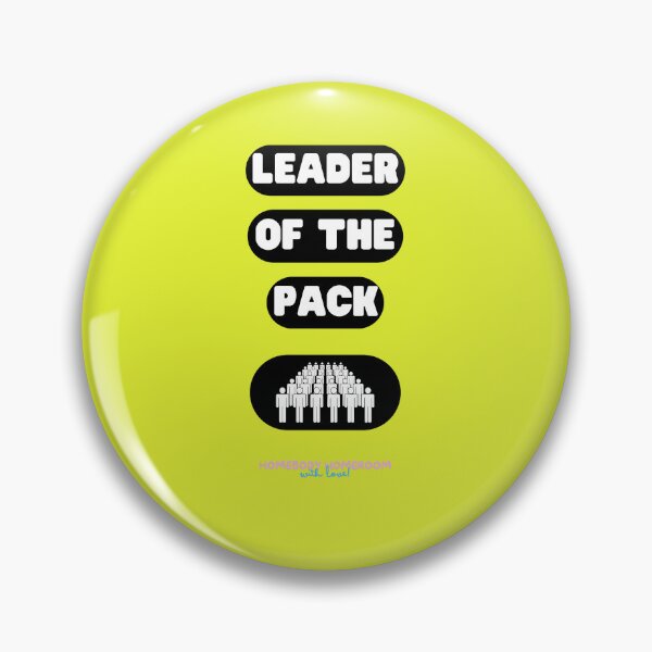 Item preview, Leader of the Pack By Black and White designed and sold by HOMEBODYHOMEROO.