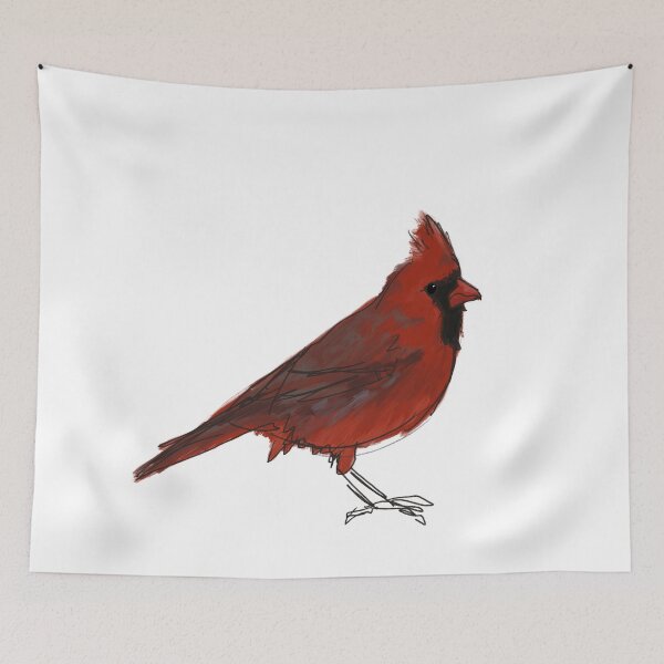 Item preview, Northern Cardinal designed and sold by unicornlasercat.