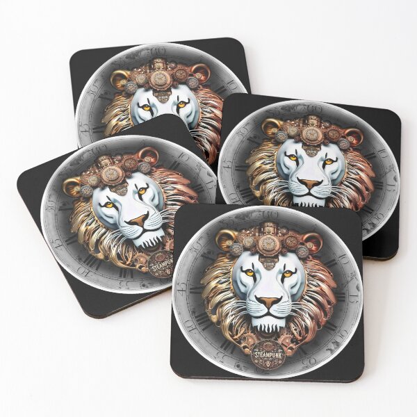 Item preview, Steampunk retro style Lion designed and sold by Drone-tees.