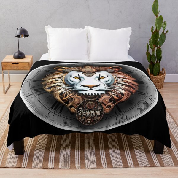 Item preview, Steampunk retro style Lion designed and sold by Drone-tees.