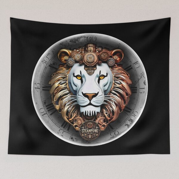 Item preview, Steampunk retro style Lion designed and sold by Drone-tees.