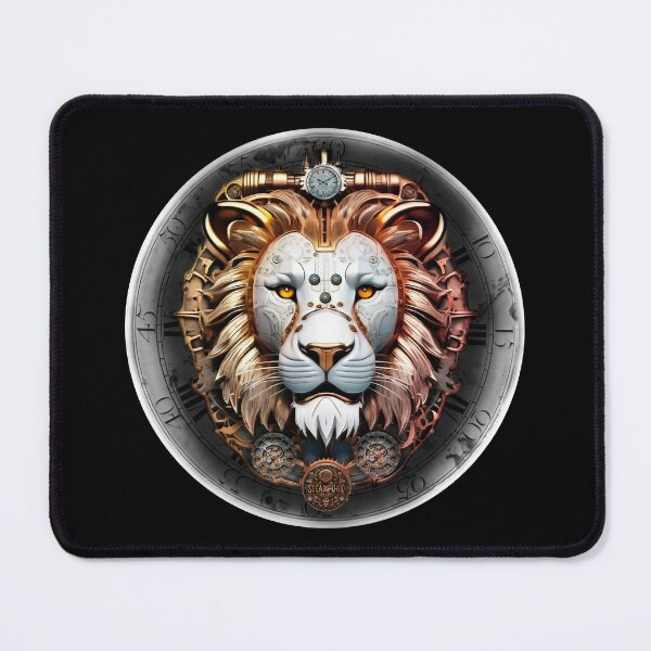 Item preview, Steampunk retro style Lion designed and sold by Drone-tees.